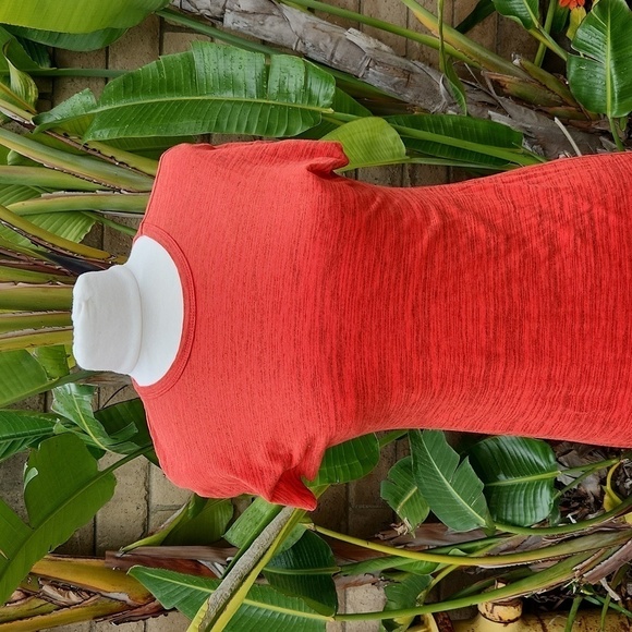 Lularoe red black heathered Maria Maxi dress size extra small - Picture 4 of 7